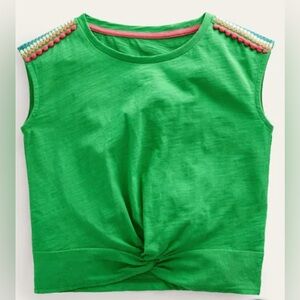 Mini Boden Gathered Front Tee size 9-10y